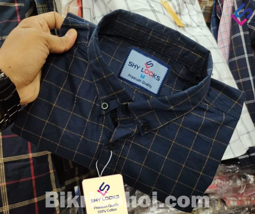 Cotton full Sleeve Check Shirt